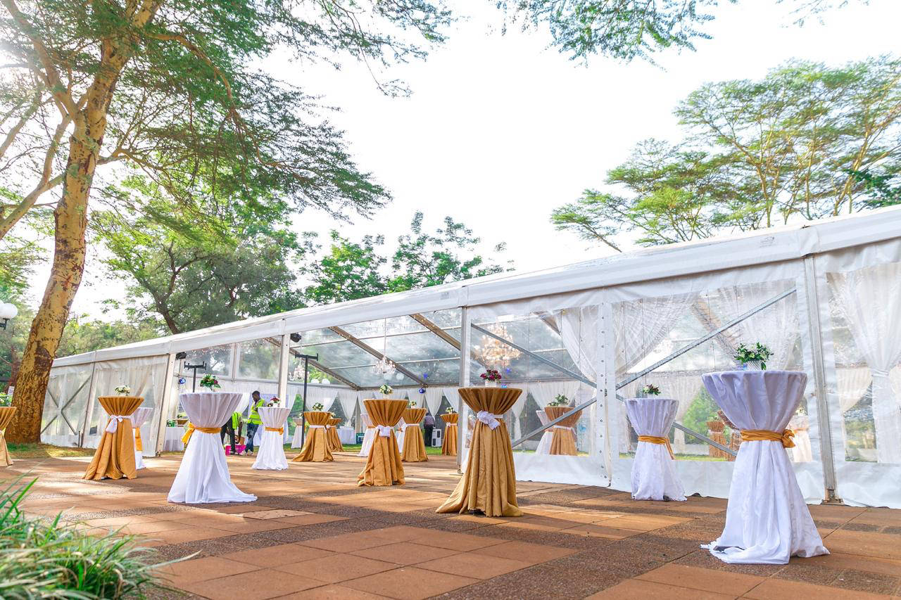 Event setup by The Emory Allure