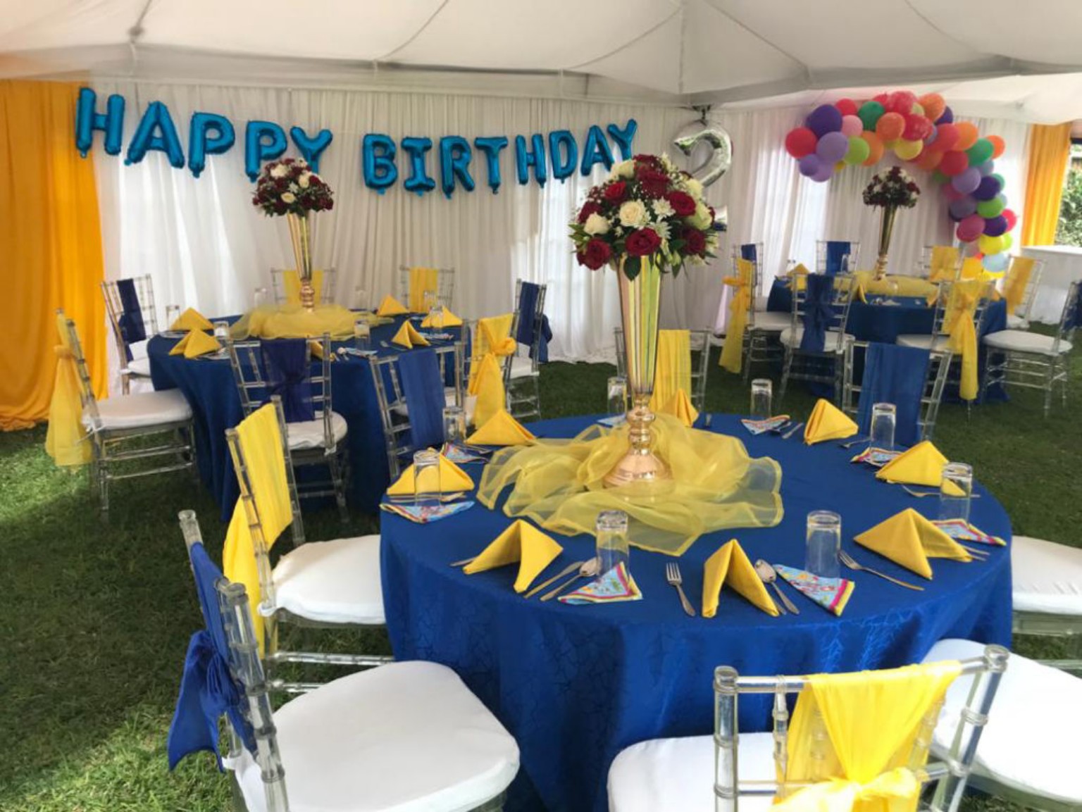 Elegant wedding reception decor from the public portfolio connected to the supplied business line