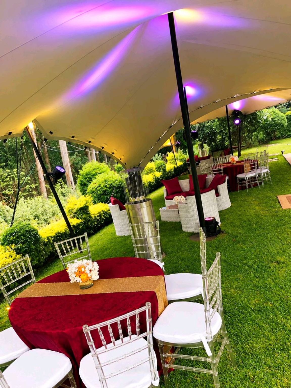 Outside catering service presentation